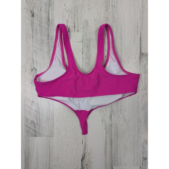 Pink High Waisted Bikini Set - Picture 5 of 6